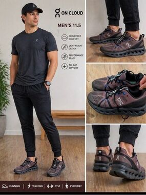 On cloud shoes